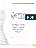 Geico S Approach To Paintshop - Innovation & Sustainability