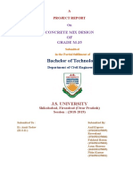 Bachelor of Technology: Concrete Mix Design OF Grade M-35