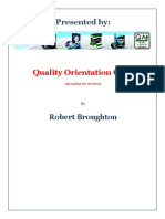 Quality Orientation Guide