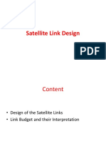 Satellite Up or Down Link Design