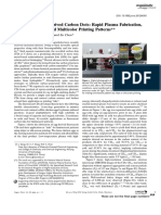 Amphiphilic Egg-Derived Carbon Dots: Rapid Plasma Fabrication, Pyrolysis Process, and Multicolor Printing Patterns