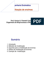 Imobilização de Enzimas