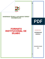 Sílabo de Contabilidad Basica Utelvt 2018