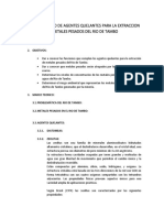 Aplicación y Uso de Agentes Quelantes para La Extraccion de Metales Pesados Del Rio de Tambo 2