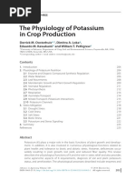 The Physiology of Potassium in Crop Production