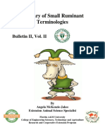 Glossary of Small Ruminant Terminologies: Bulletin II, Vol. II