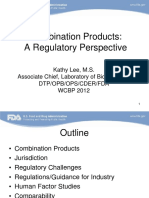 Combination Products Regulatory Perspective