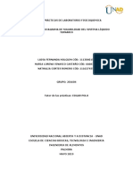 Informe Practicas # 4 Lab. Fisicoquimica