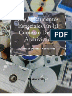 Documentos Especiales Archivistica