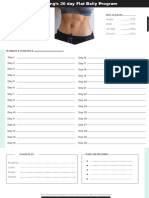 Chloe Ting Free Flat Belly Program Schedule