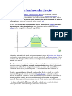 Dimensionar Bombeo Solar Directo