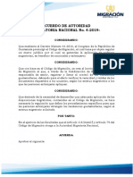 ACUERDO 4 2019 Reglamento Residencias