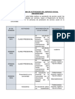 Servicio Social Universitario