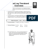 Seated Leg Theraband PDF