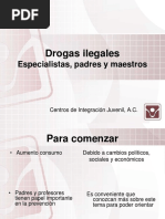 Drogas Ilegales Especialistas Padres y Profesores PDF