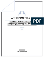 Expatriate Performance Appraisal Management