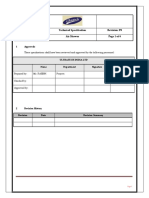 Ultratech India LTD Technical Specification Revision: P0 Air Shower Page 1 of 6