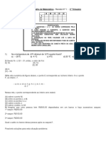 Matematica 7 Ano