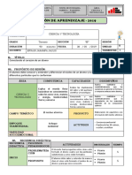 Sesión de Aprendizaje Iensa - Cta - Tercero