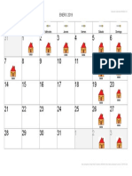 Calendario Pictogramas