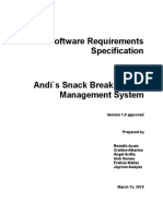 Andi's Snack Break Payroll System SRS