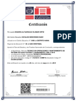 Certificado de Bachiller Dominicano