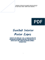 Sanidad Interior PastorLopez