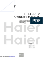 TFT-LCD TV Owner S Manual