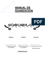 Manual de Organización