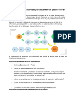 Cuestionario de Entrevista para Levantar Un Proceso de BI