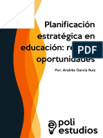 Planificación Estratégica en Educación, Retos y Oportunidades