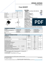 Irf820S, Sihf820S: Vishay Siliconix