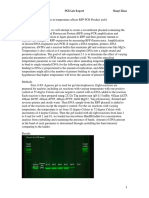 PCR Lab Report