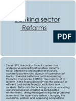 Banking Sector Reforms