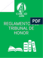 Reglamento Del Tribunal de Honor