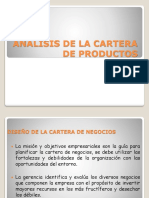 Análisis de Cartera de Productos PDF