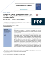 Oral Vaccine OM 89 in The Recurrent Urinary Tract Infection Prophylaxis A Realistic Systematic Review With Meta-Analysis PDF