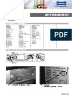 MITSUBISHI Color Information PDF