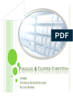 Parallel and Cluster Computing