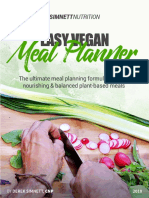 Easy Vegan Meal Planner