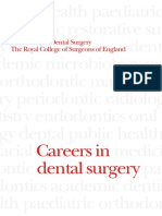 Careers in Dental Surgery 2012