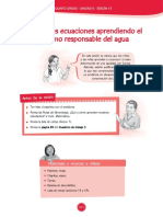 Ecuaciones Ahorrando Agua PDF