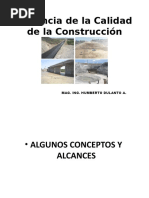 Gerencia Calidad en La Construcción