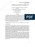 Fault Detection in Induction Motor Using WPT and Multiple SVM