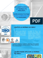 Implementación Norma Iso 9001:2015