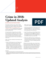 Crime in 2018: Updated Analysis: by Ames Grawert and Cameron Kimble