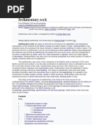 Sedimentary Rock: Sedimentary Rocks Are Types of