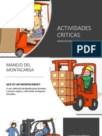 Actividades Criticas Montacarga