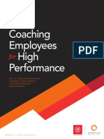 Coaching Employees For High Performance