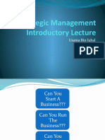 Strategic Management Lecture 3